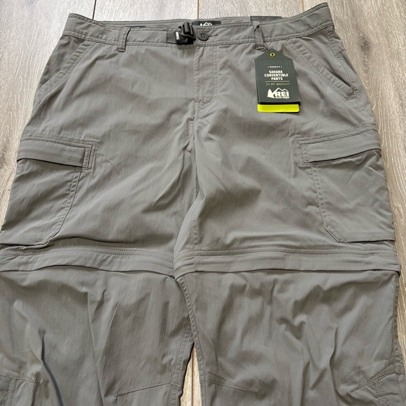 REI Co-op Sahara Convertible 2 in 1 weather resistant hike pants womens 14 - Picture 2 of 11